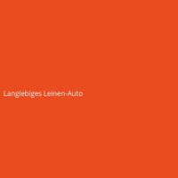 Langlebiges Leinen-Auto