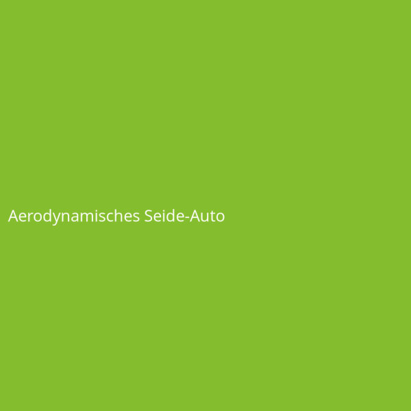 Aerodynamisches Seide-Auto