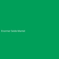 Enormer Seide-Mantel