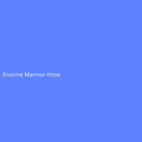 Enorme Marmor-Hose
