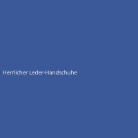 Herrlicher Leder-Handschuhe