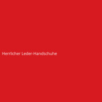 Herrlicher Leder-Handschuhe