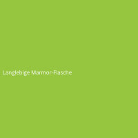 Langlebige Marmor-Flasche