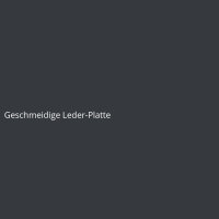 Geschmeidige Leder-Platte
